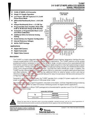 TLV987CPFB datasheet  